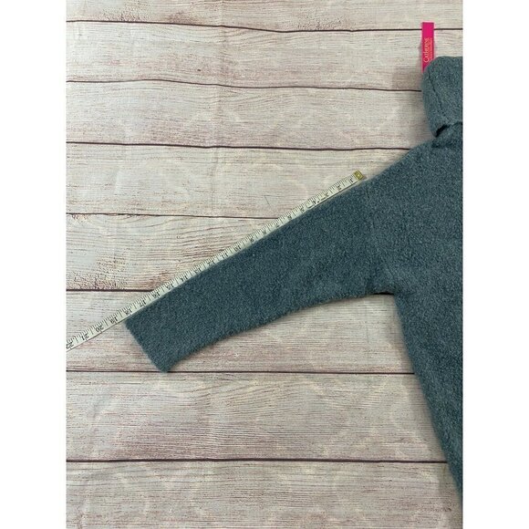 NWT Catherine Malandrino Dusty Teal Turtle Neck Sweater - Medium - Picture 7 of 12